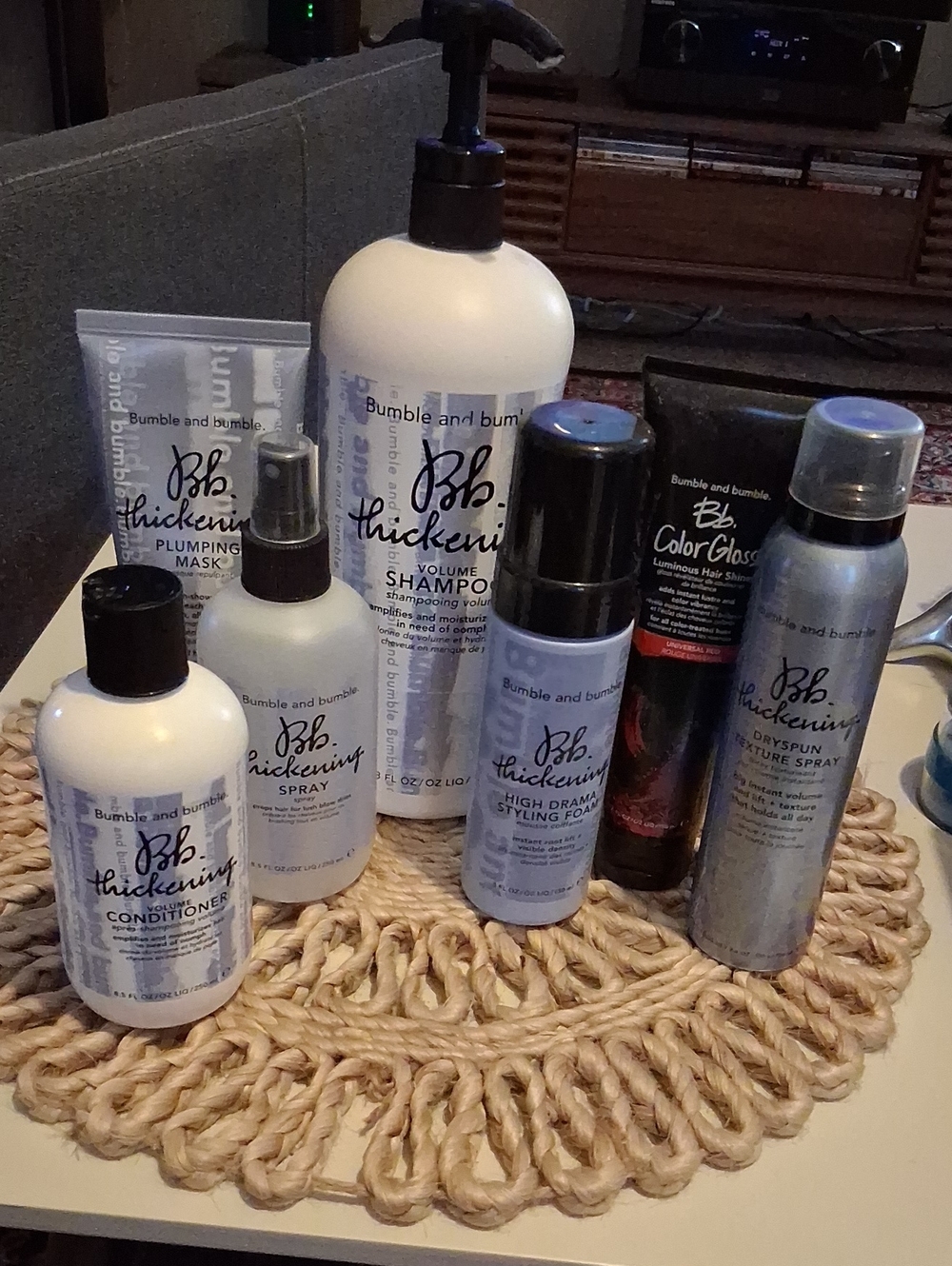 Bumble and bumble Thickening Volume Hair Care Set - White and Black Accents.